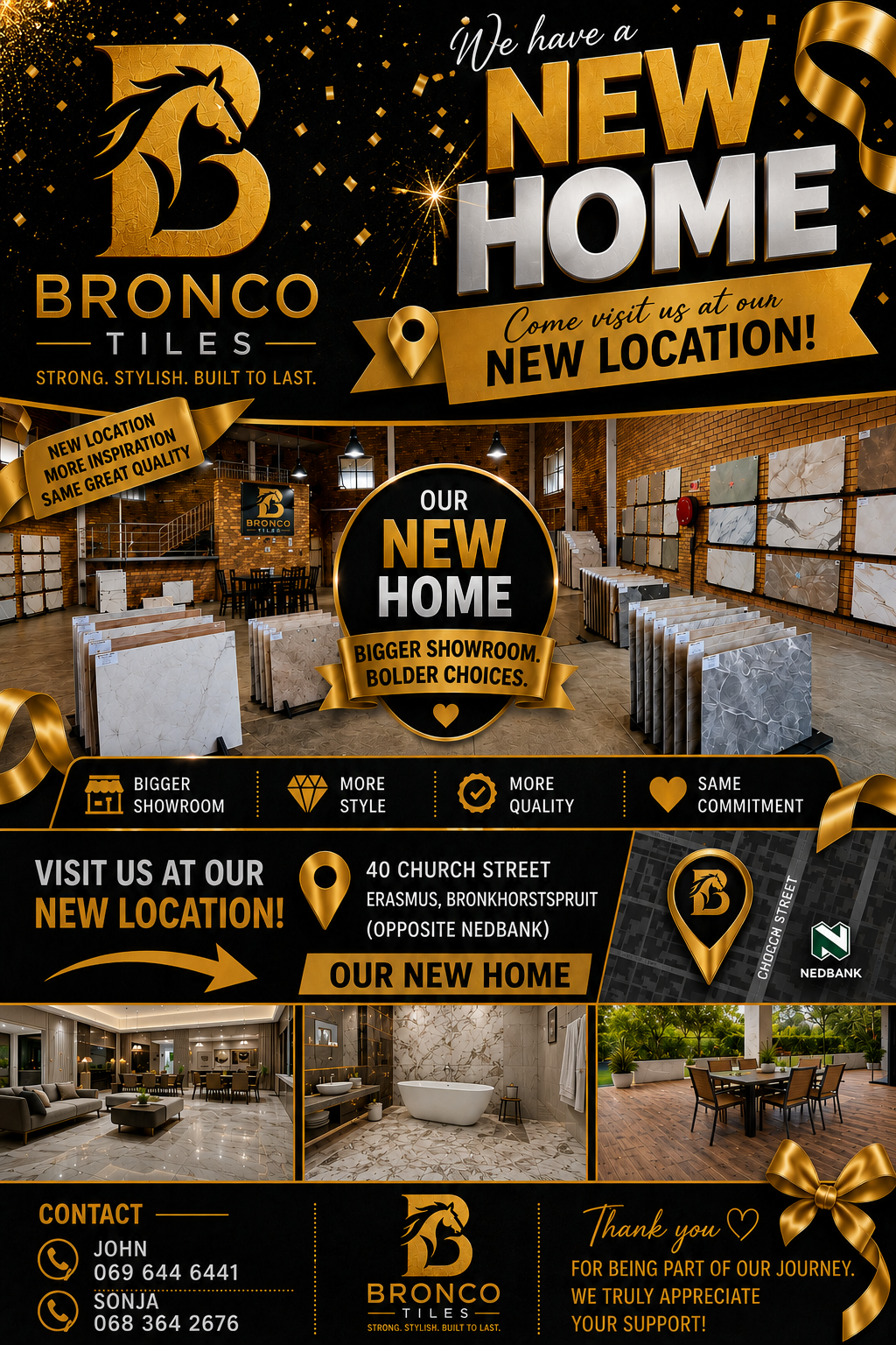 Bronco Tiles